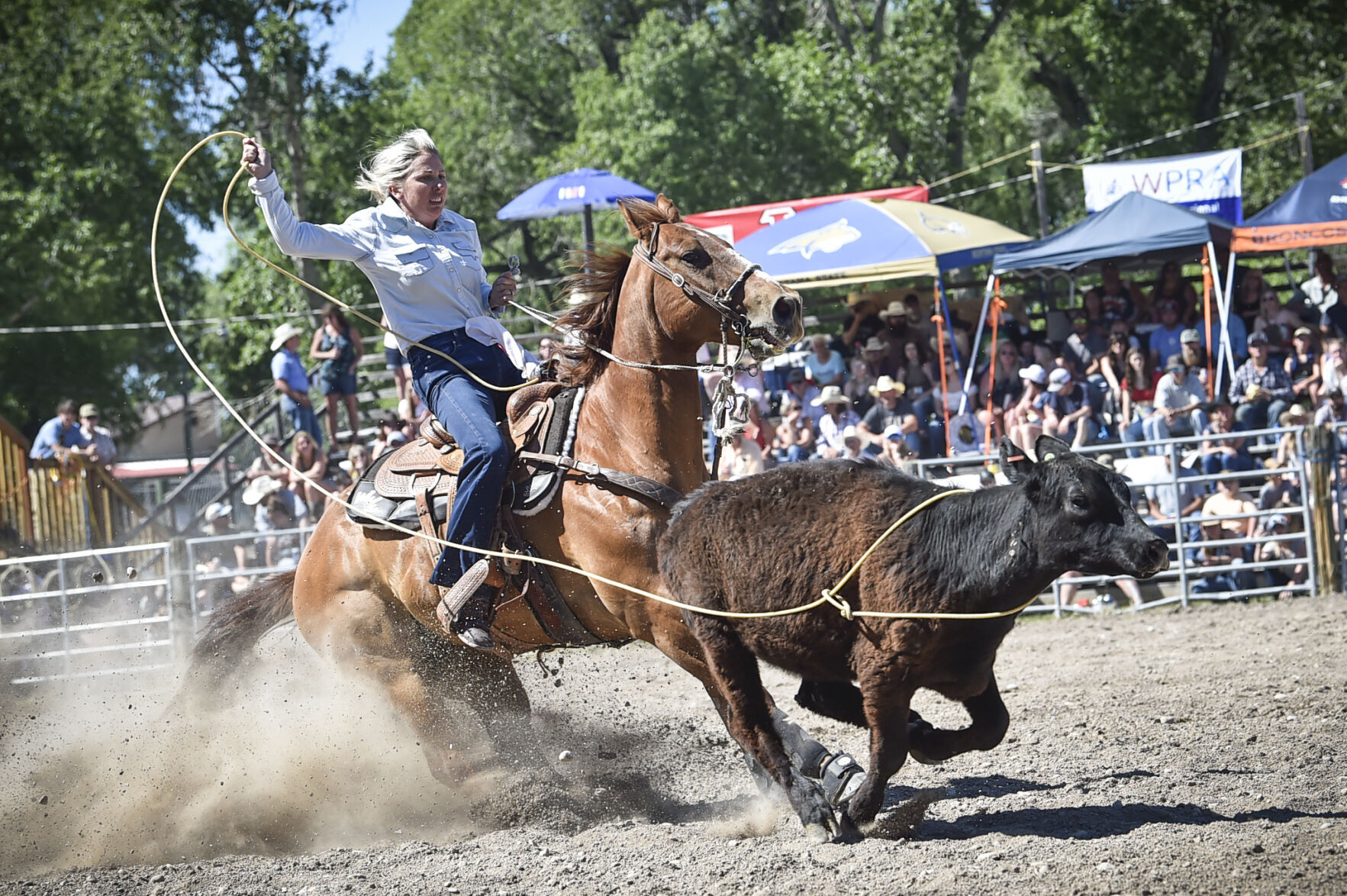 'We’re super tough': Augusta rodeo debuts new women's event