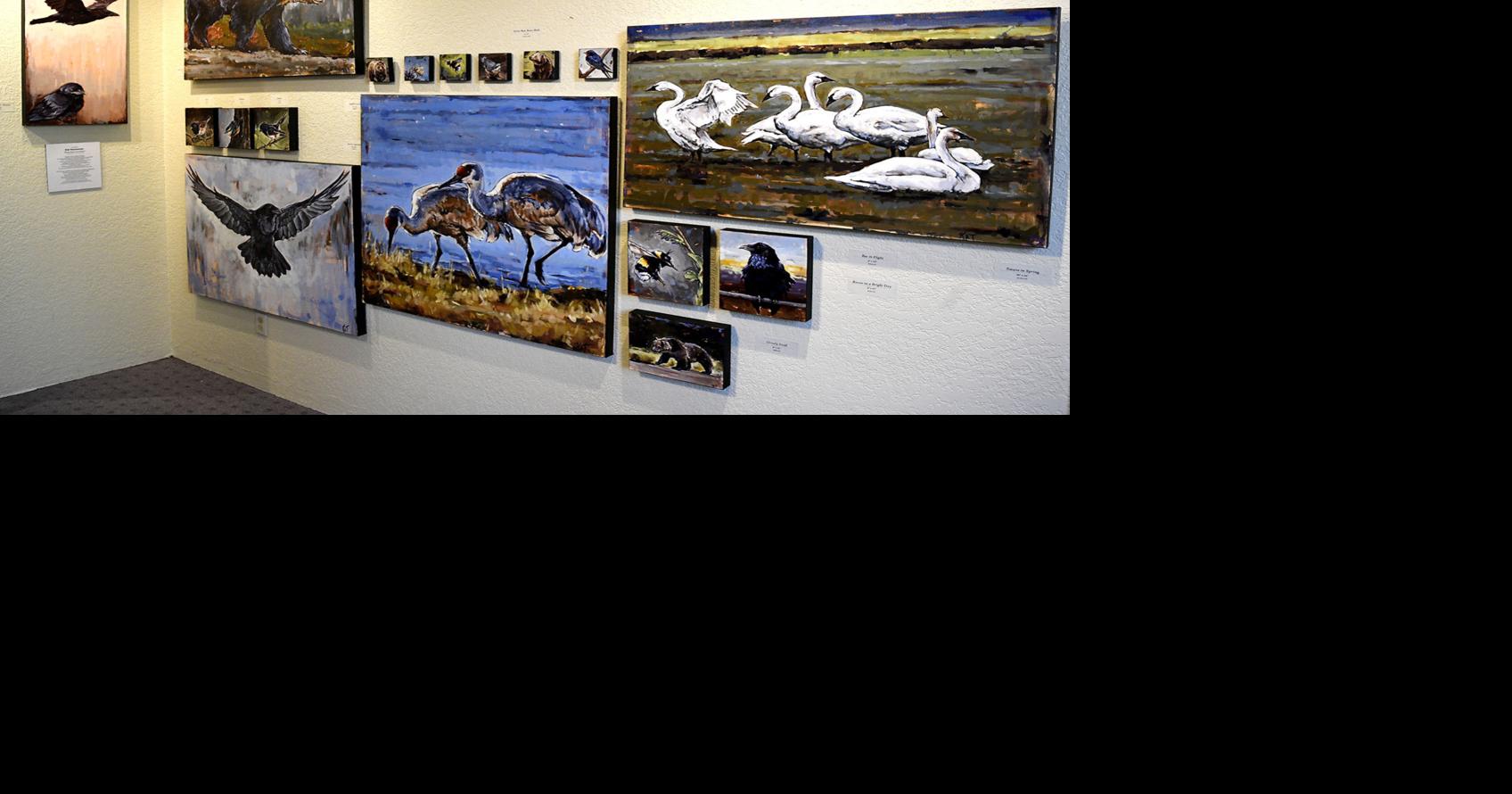 Artist hopes to inspire conservation through wildlife paintings ...