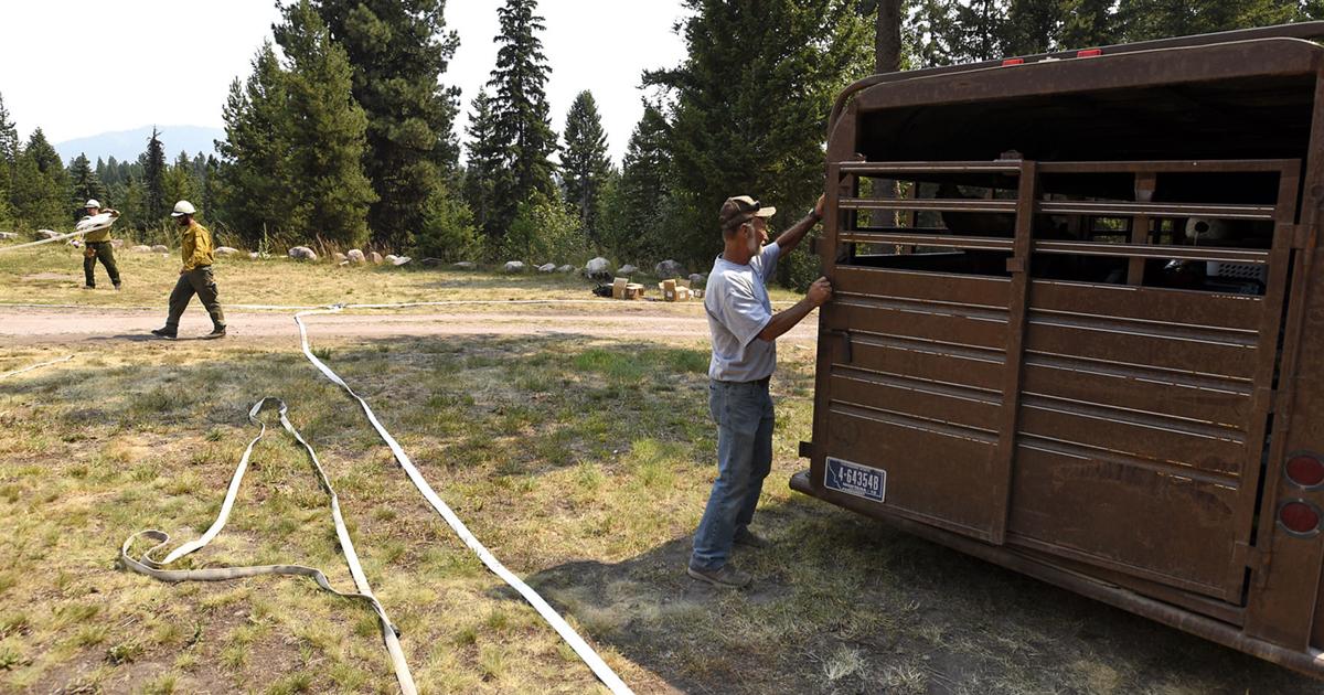 Growing Rice Ridge fire shadows Seeley Lake