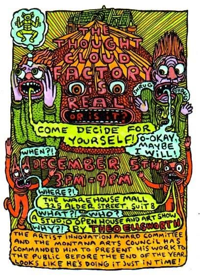 Thought Cloud Factory flier