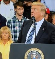 #Plaidshirtguy goes viral after reactions to Trump during Billings rally