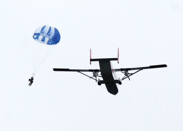 Smokejumpers Prepare For Fire Season By Parachuting Into Ninemile