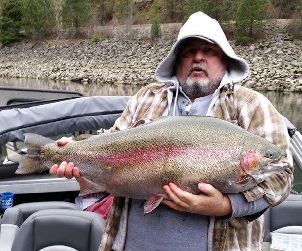 Another monster rainbow trout, another missed chance for the Idaho