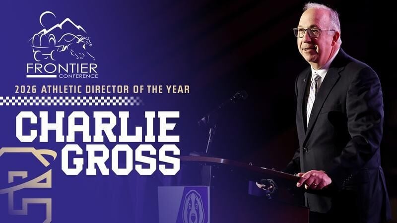 Charlie Gross Named Frontier Conference Athletic Director of the Year