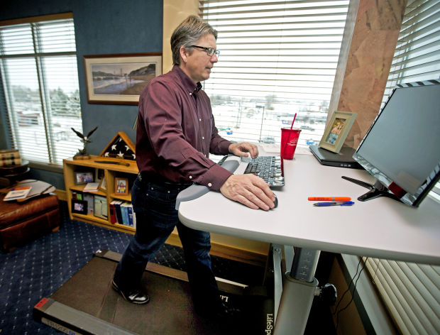 Treadmill Desks Help Missoulians Work Out While They Work Local