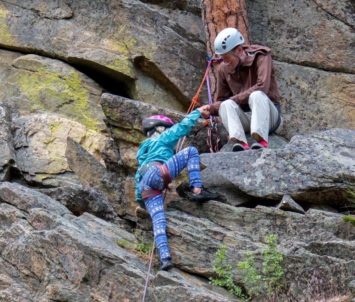 Eye on high Rock climbers present pictures of their passion