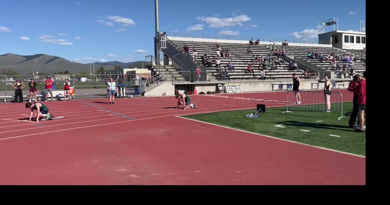 Kalispell Glacier's Owen Thiel runs 400-meter dash in Missoula