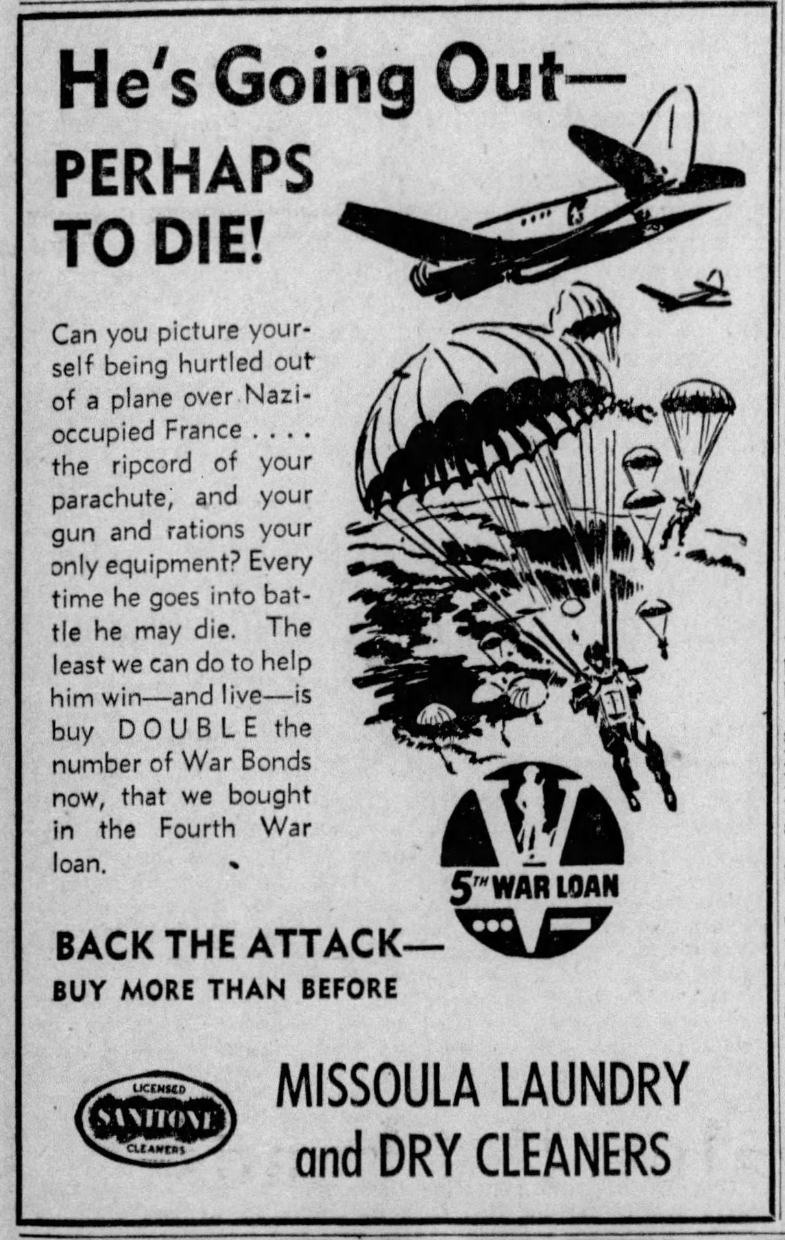 Street Flags Vomit Bags Western Montana Was Flush With D Day