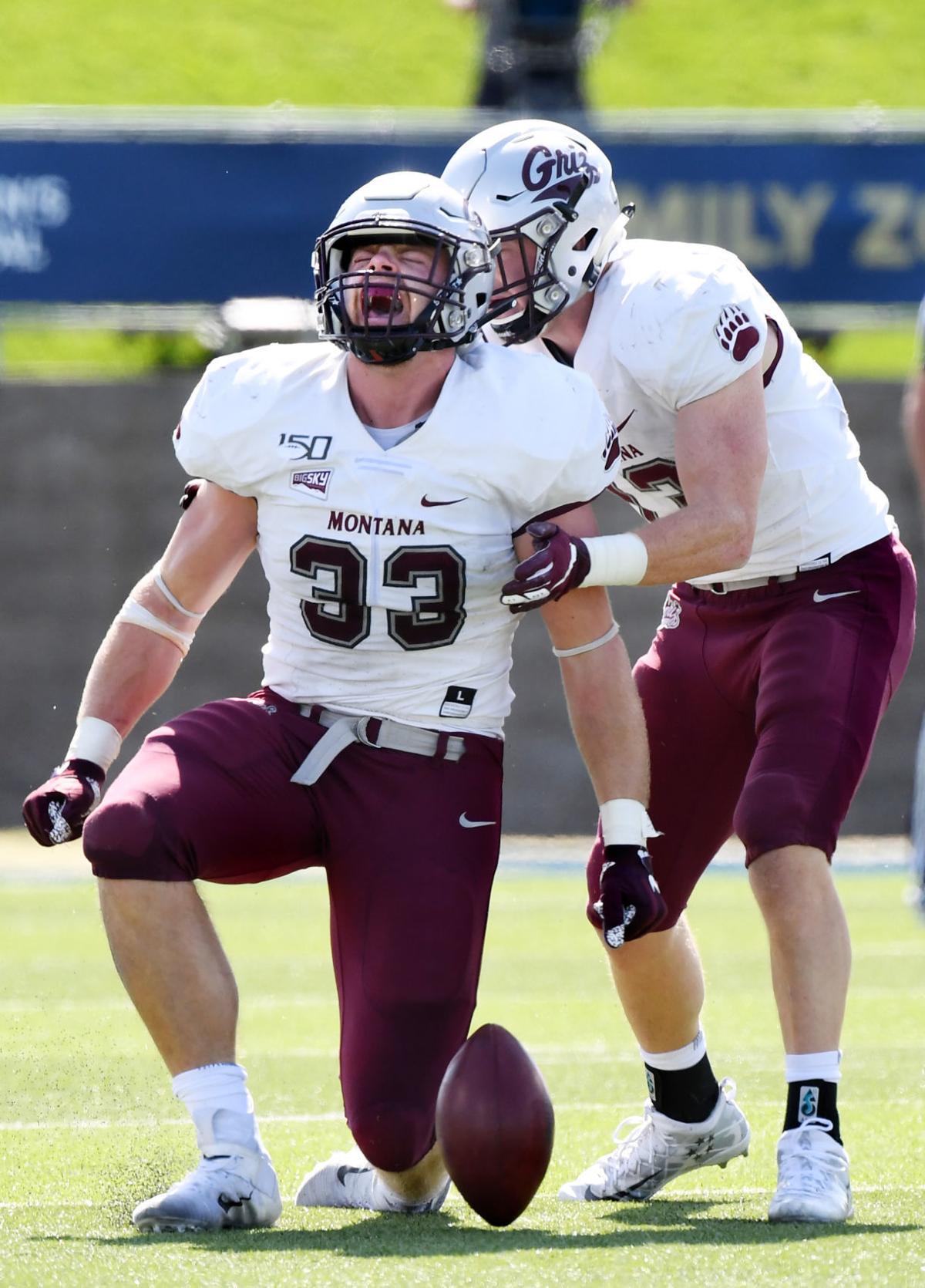 Montana Lb Dante Olson Is Big Sky Co Defensive Mvp Rb Marcus