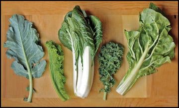 Real spring green - Vegetables pack in vitamins and variety of