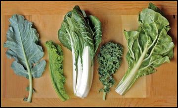 List of Spring Greens : Kale, Spinach, Bok Choy : Food Network