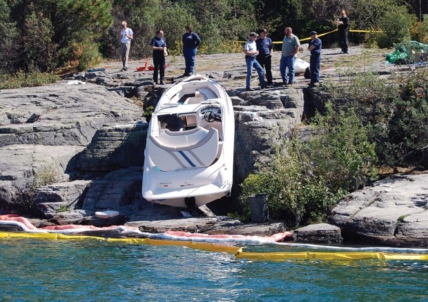 Flathead boat crash