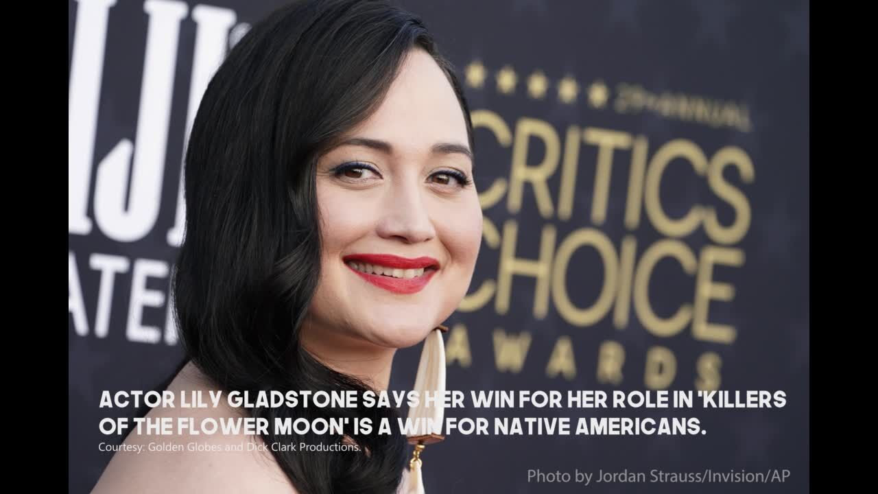 Actor Lily Gladstone s Golden Globes acceptance speech