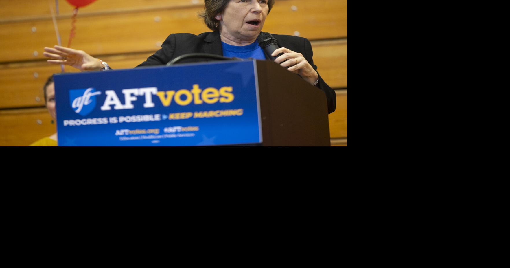 Head of 1.8 million-member teachers union visits Missoula to denounce ‘book bans’