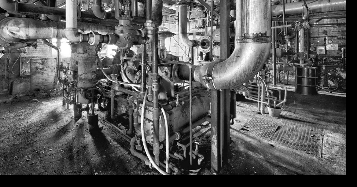 Photographer's trip inside Bonner Mill after its closure