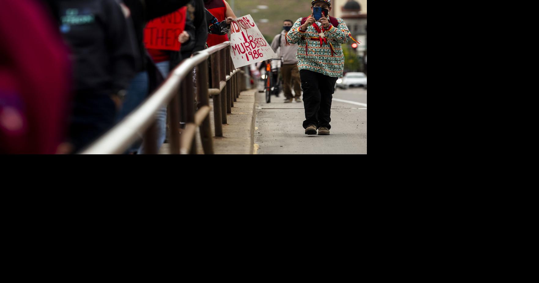 Watch this Hundreds march Missoula for Jermain Charlo