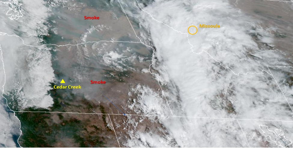Trail Ridge fire threatens Sula evacuations; other fires burn as smoke