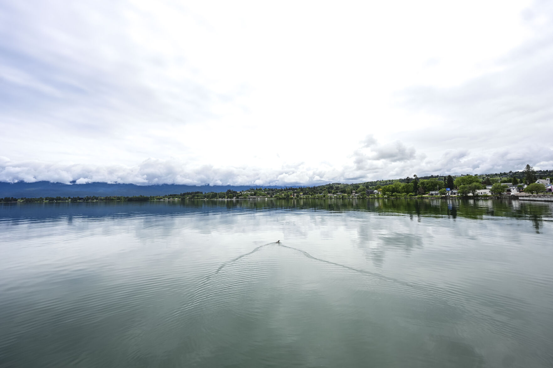 Winter rain, spring storms fill Flathead Lake weeks early