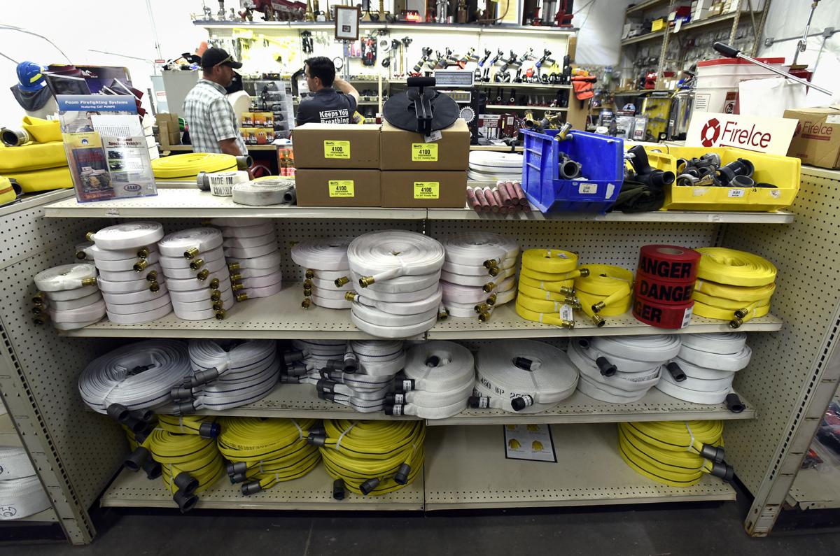 Firefighters from all over US find right gear at Axmen store in