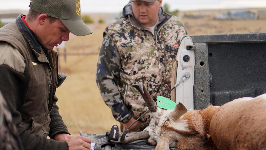 Wyoming game warden's opening day includes salutations, citations