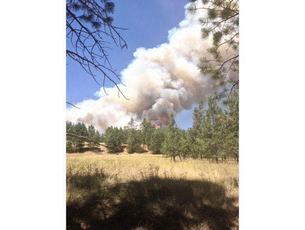 Fire in Jocko Canyon explodes to 1,500 acres; 21 homes evacuated ...