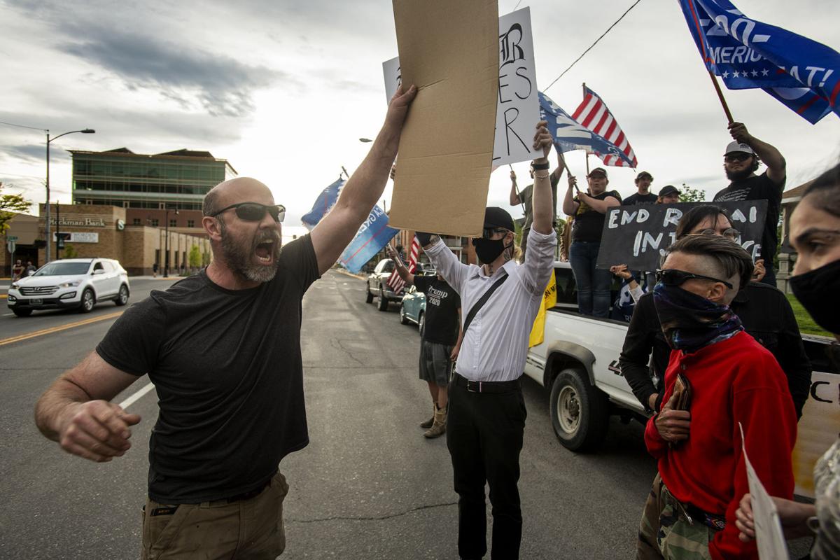 Counter protest in Missoula