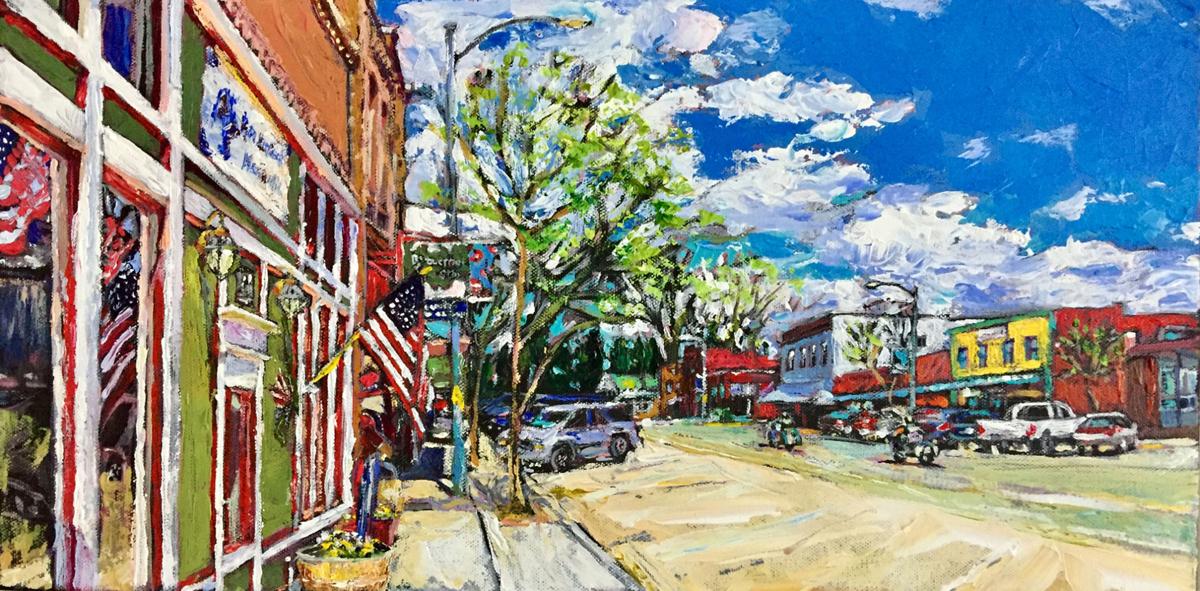Missoula Artist Captures Quirky And Funky Main Streets Of Montana