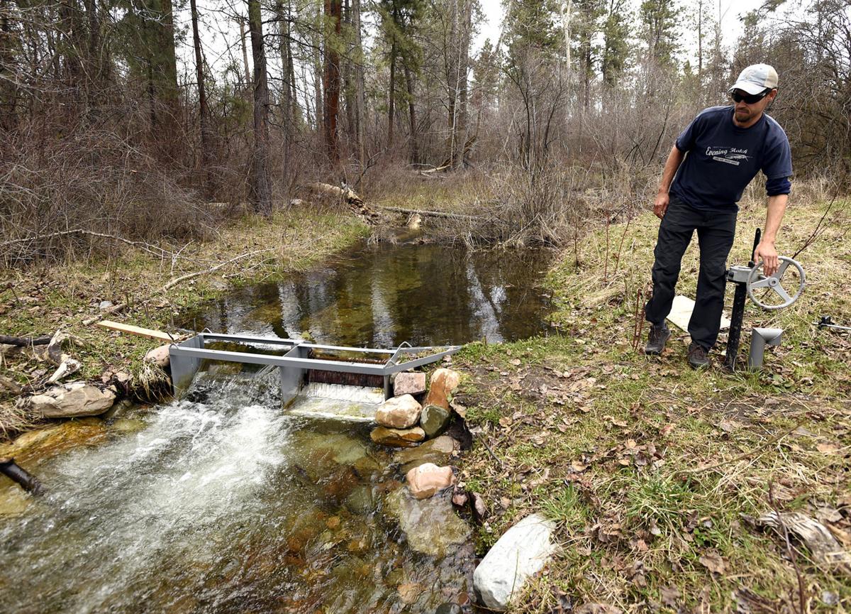 Trout route New fish screens improve habitat in city creek Local