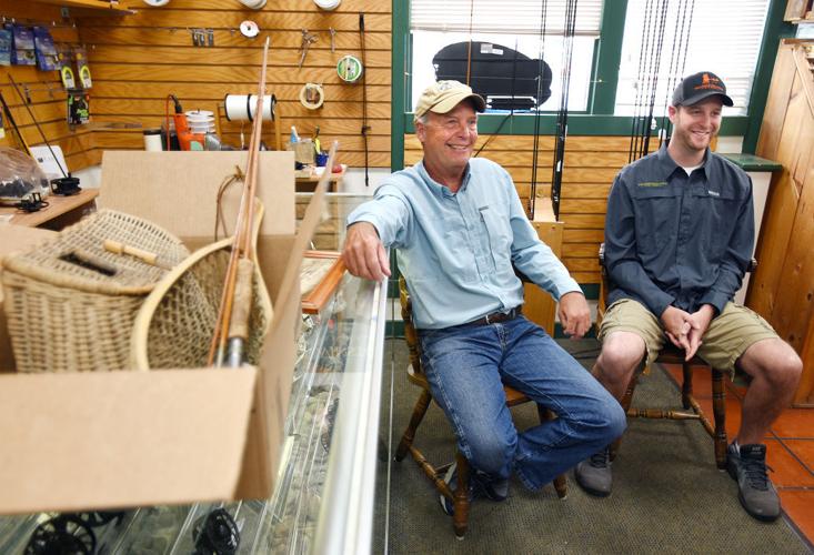 Father's fishing hobby becomes son's occupation
