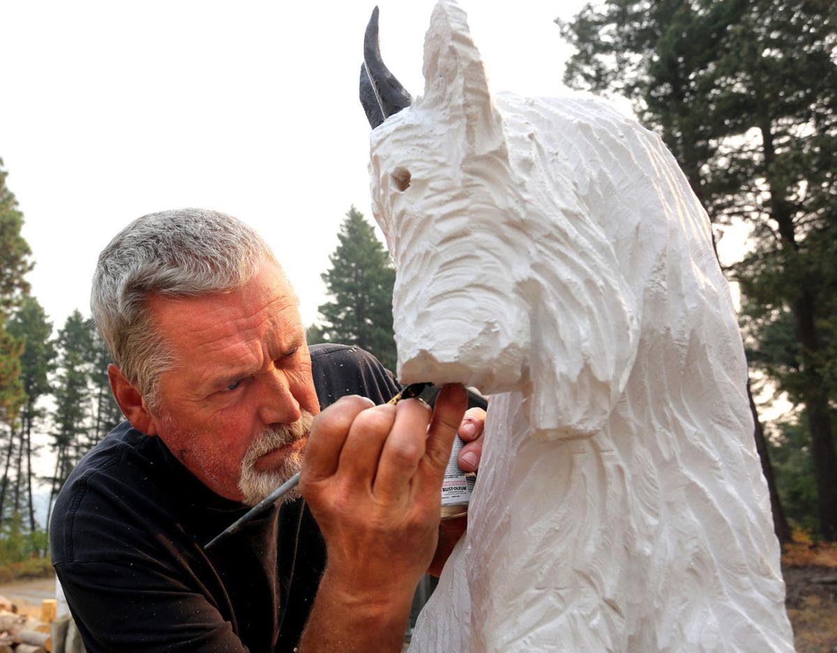 Chainsaw Art Bigfork artist takes on the best in the world at Libby