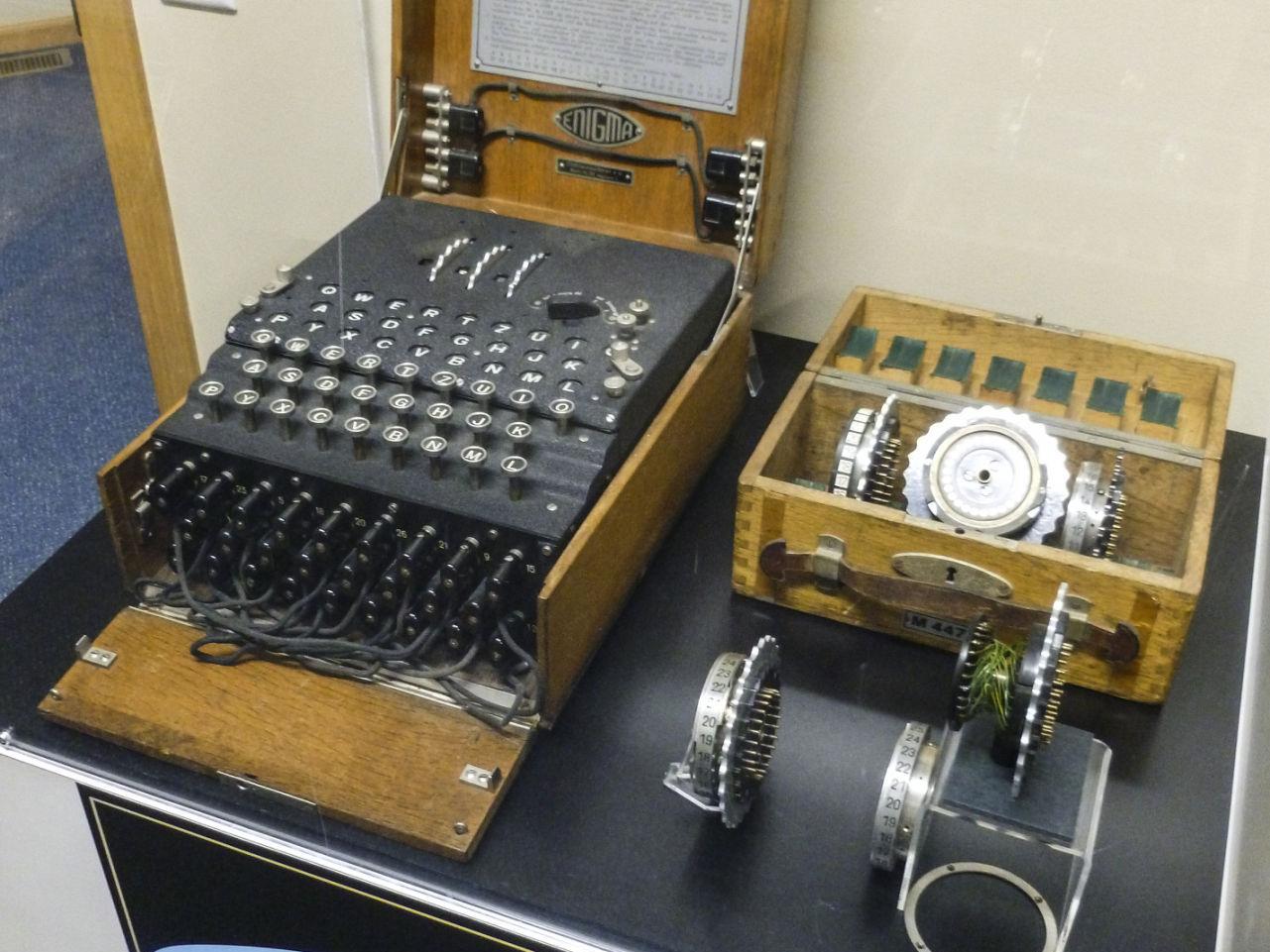 German Encryption Machine On Display At Bozeman Museum State