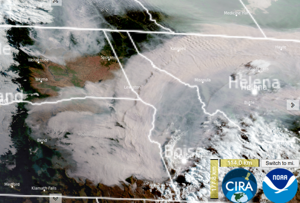 Wildfire smoke air quality update for Missoula County