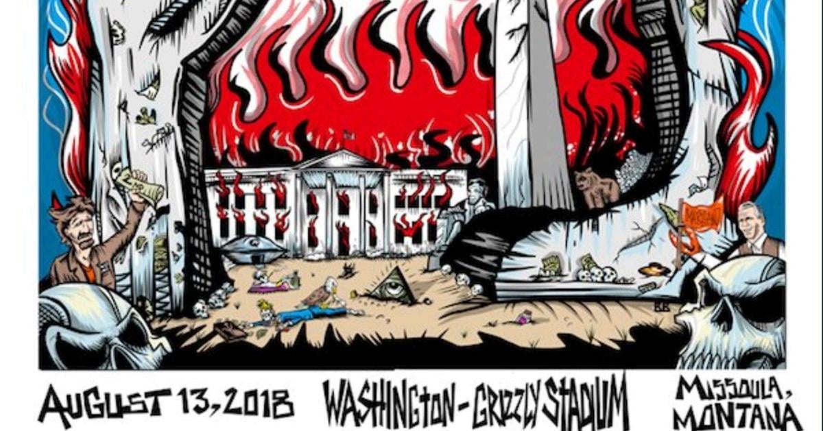 Pearl Jam poster from Missoula concert draws fire | 406 Politics