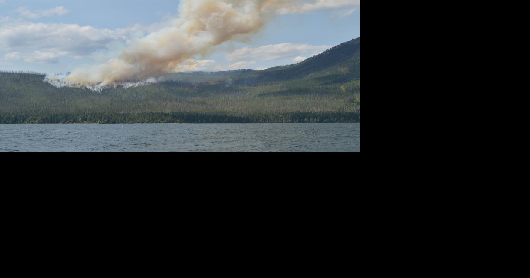 Howe Ridge fire grows in Glacier National Park; evacuation warning near ...