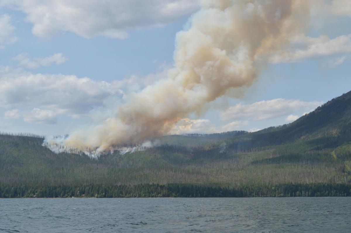 Glacier National Park Fire 2025