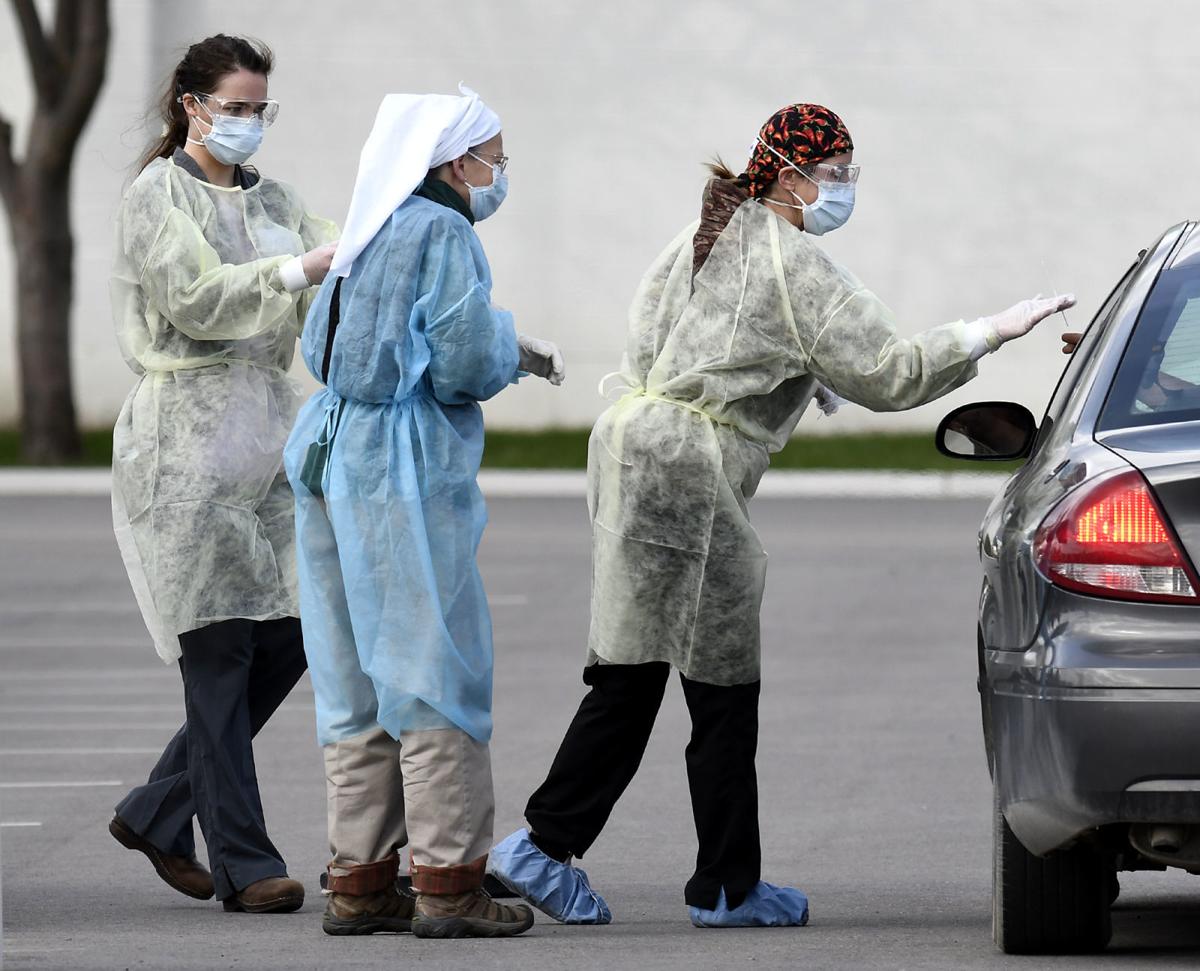 Missoula Drive Through Virus Testing Opens Government Politics Missoulian Com