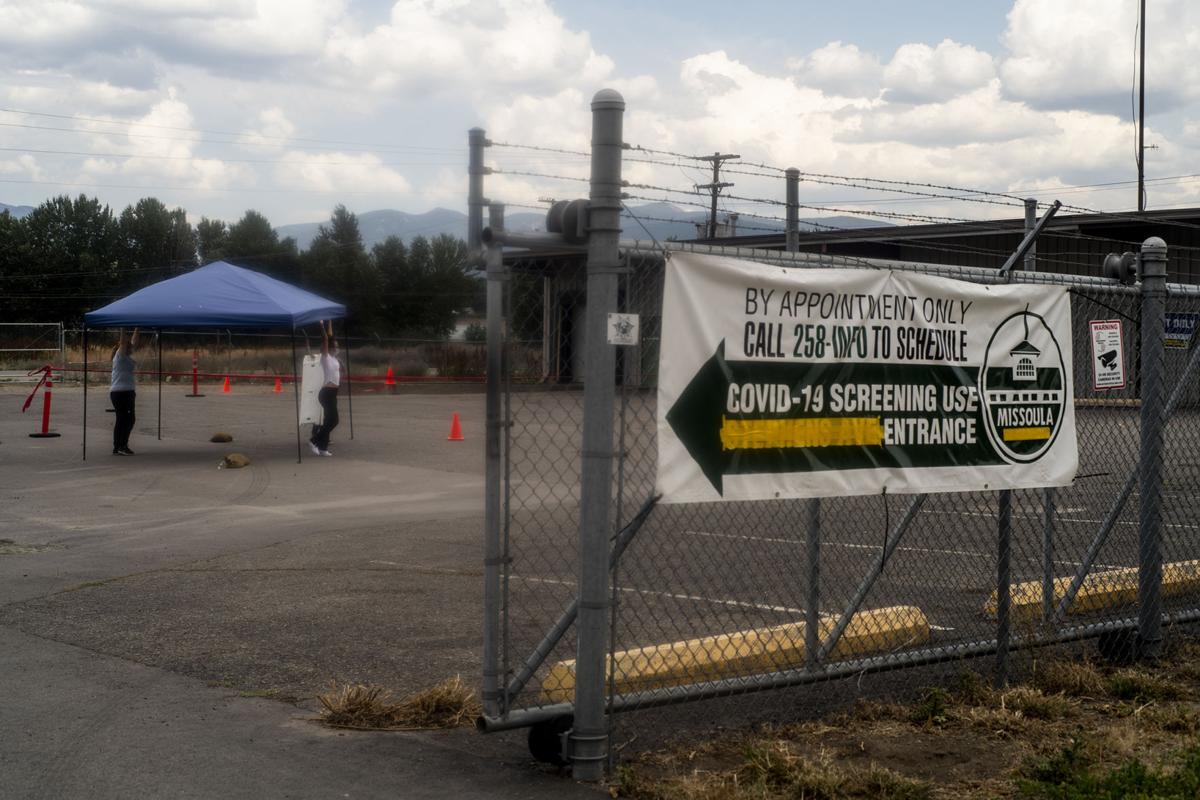 Missoula Opens New Covid 19 Testing Site Local News Missoulian Com