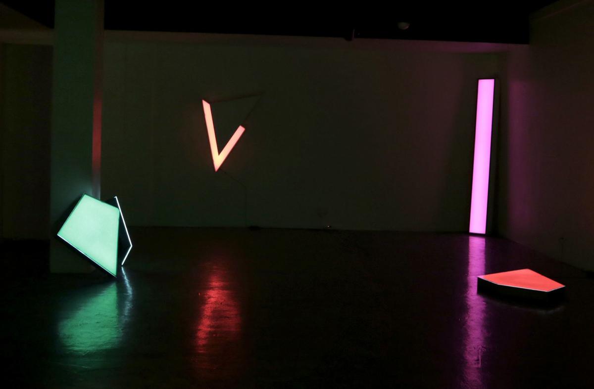 Lit Blends Pop Art And Minimalism For Eye Popping Installation