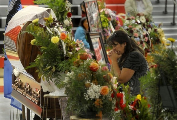 Friends, Family And Admirers Pay Respects To Elouise Cobell In Browning