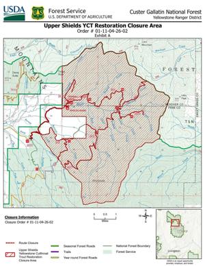 Upper Shields River closing to recreation during brook trout poisoning project