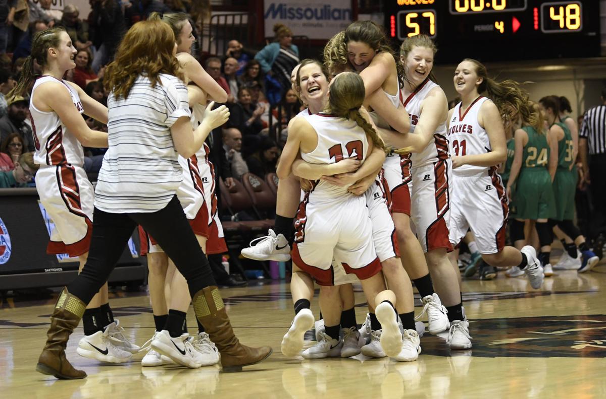 Class B Girls Overview Three Forks Class Of Division With