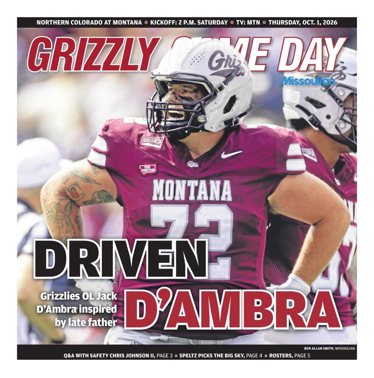 Griz Game Day 10-1-26
