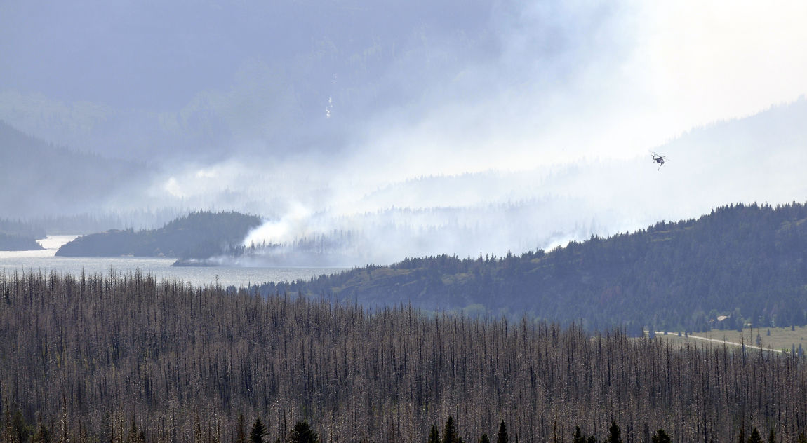 Evacuations Begin As Glacier Park Fire Marches Toward St Mary