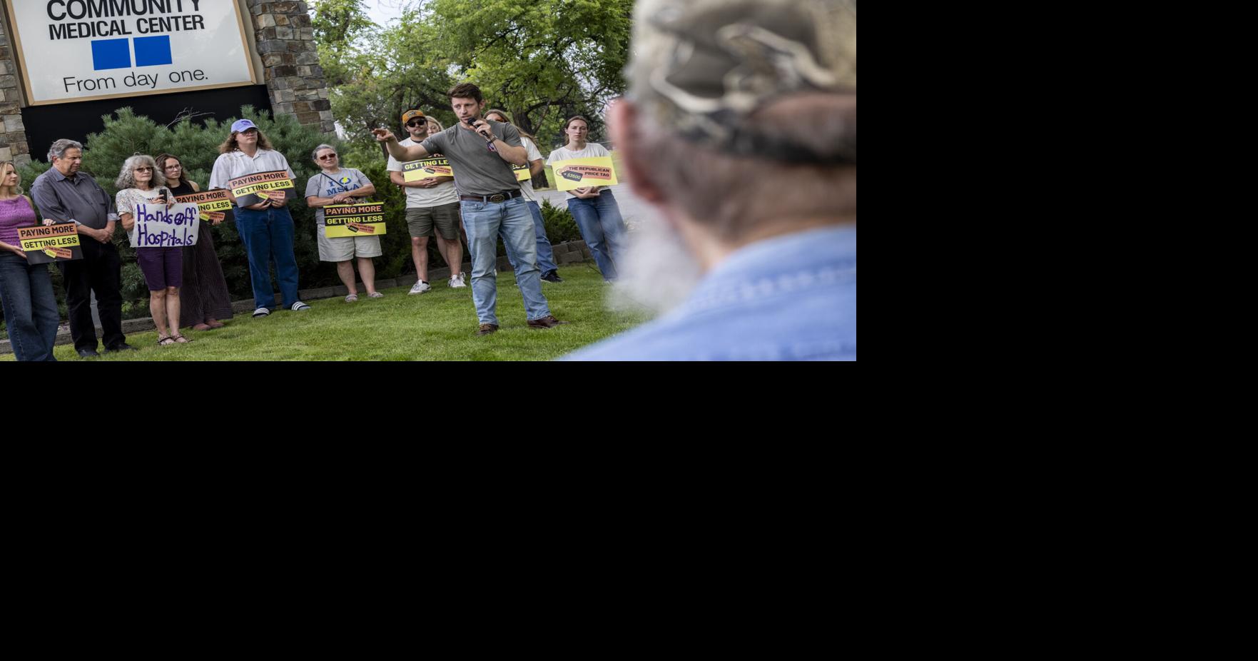 Forstag decries Medicaid work requirements, paperwork changes at Missoula rally