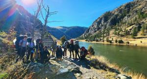 Bear Trap Canyon trail improved by Montana Conservation Corps, BLM