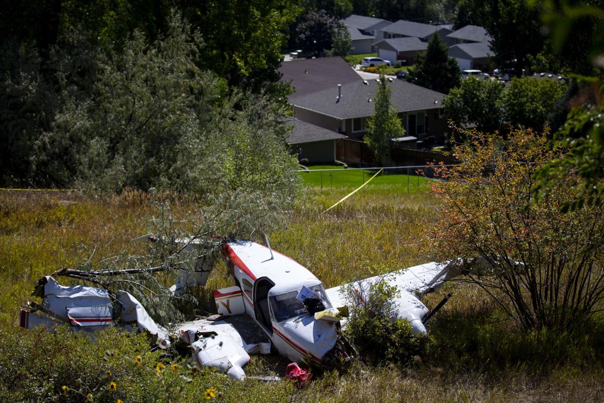 Twin engine plane crashes at the base of the Rims State & Regional