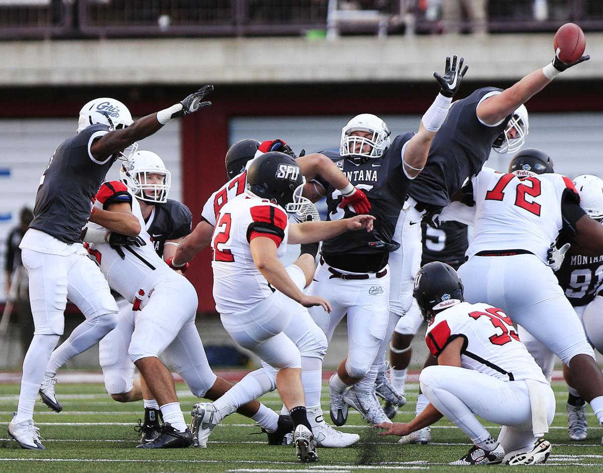 Griz Football Griz Strike Quick In 2nd Half To Bury Saint Francis