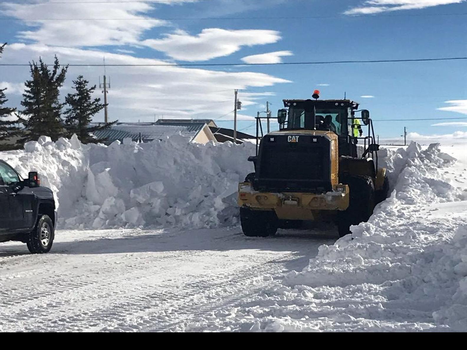Winter Drifts Paralyze Blackfeet Reservation Local News