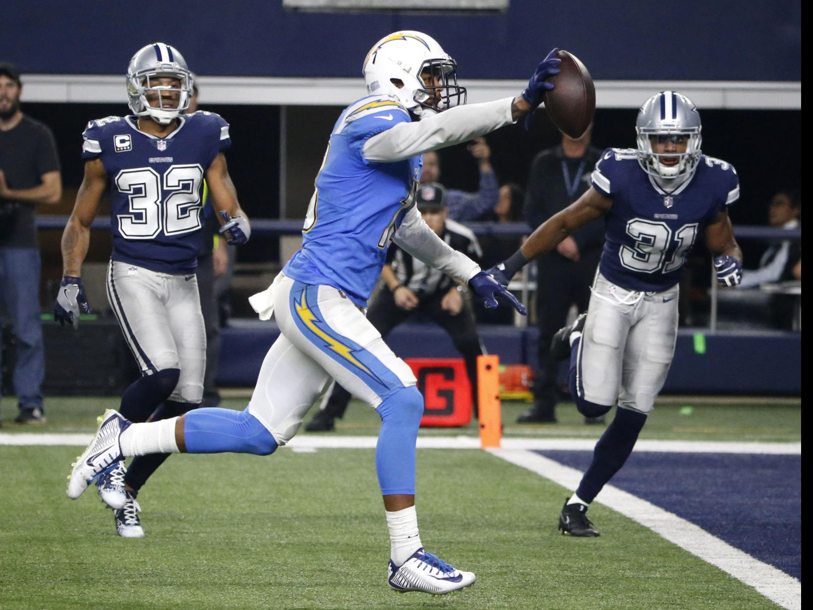 Rivers Chargers Beat Fading Cowboys 28 6 On Thanksgiving National Sports Missoulian Com