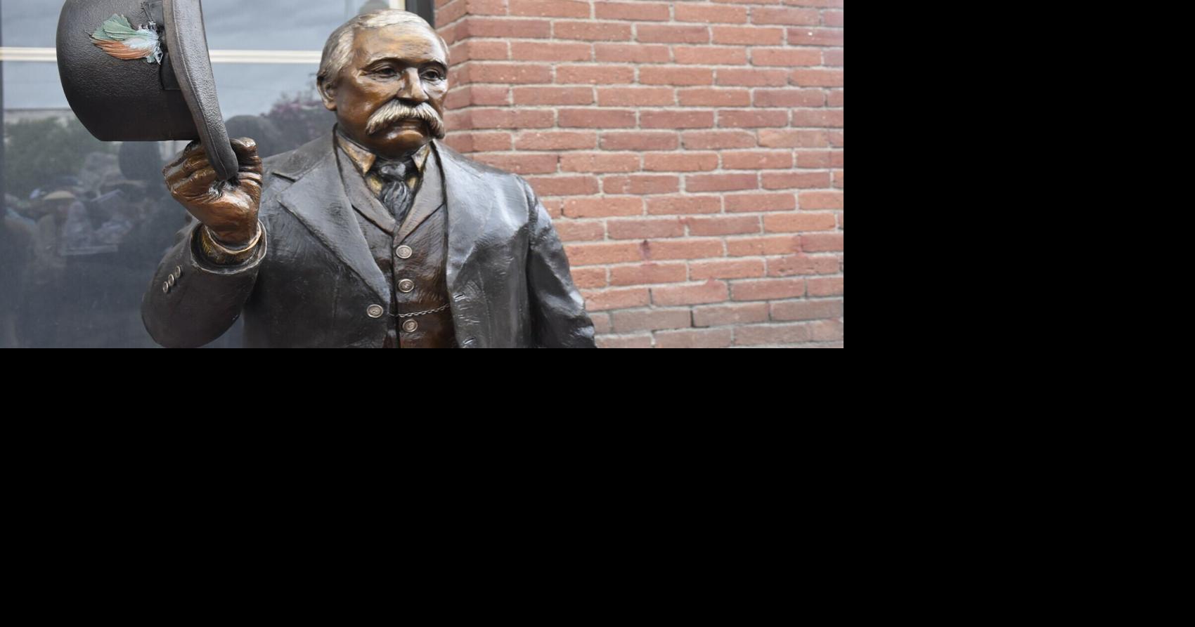 Copper King Marcus Daly scores the bronze Friday in Anaconda as new statue unveiled